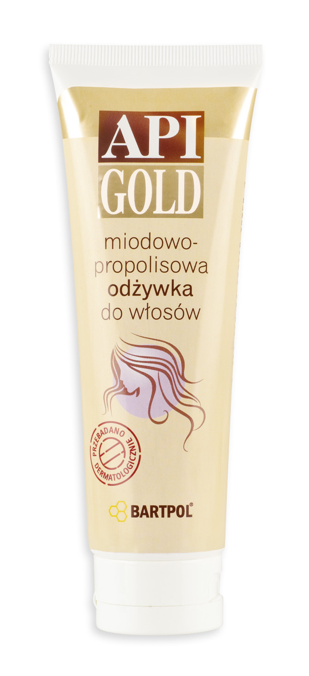 API-GOLD Miodowo-propolisowa odżywka do włosów