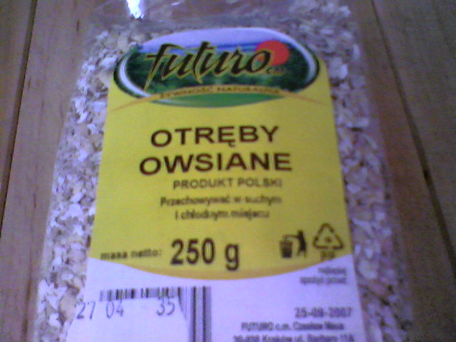 Otrby Owsiane 250 g