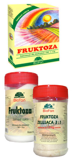 Fruktoza - sodycz dla diabetykw 750g