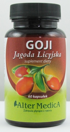 GOJI 60 kaps.(Ekstrakt z Jagody Licyjskiej) suplement diety