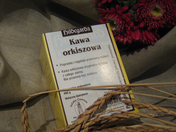 Kawa orkiszowa - ziarnista 400g