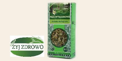 Herbatka ekologiczna polecana przy trdziku 50g