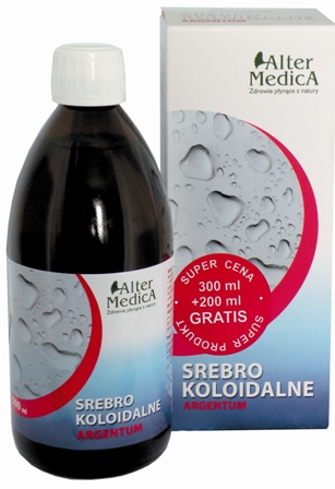 Nano - Srebro Koloidalne Ag 250 24 ppm 300 ml