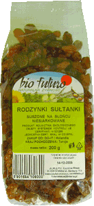 Sutanki, rodzynki BIO 400g